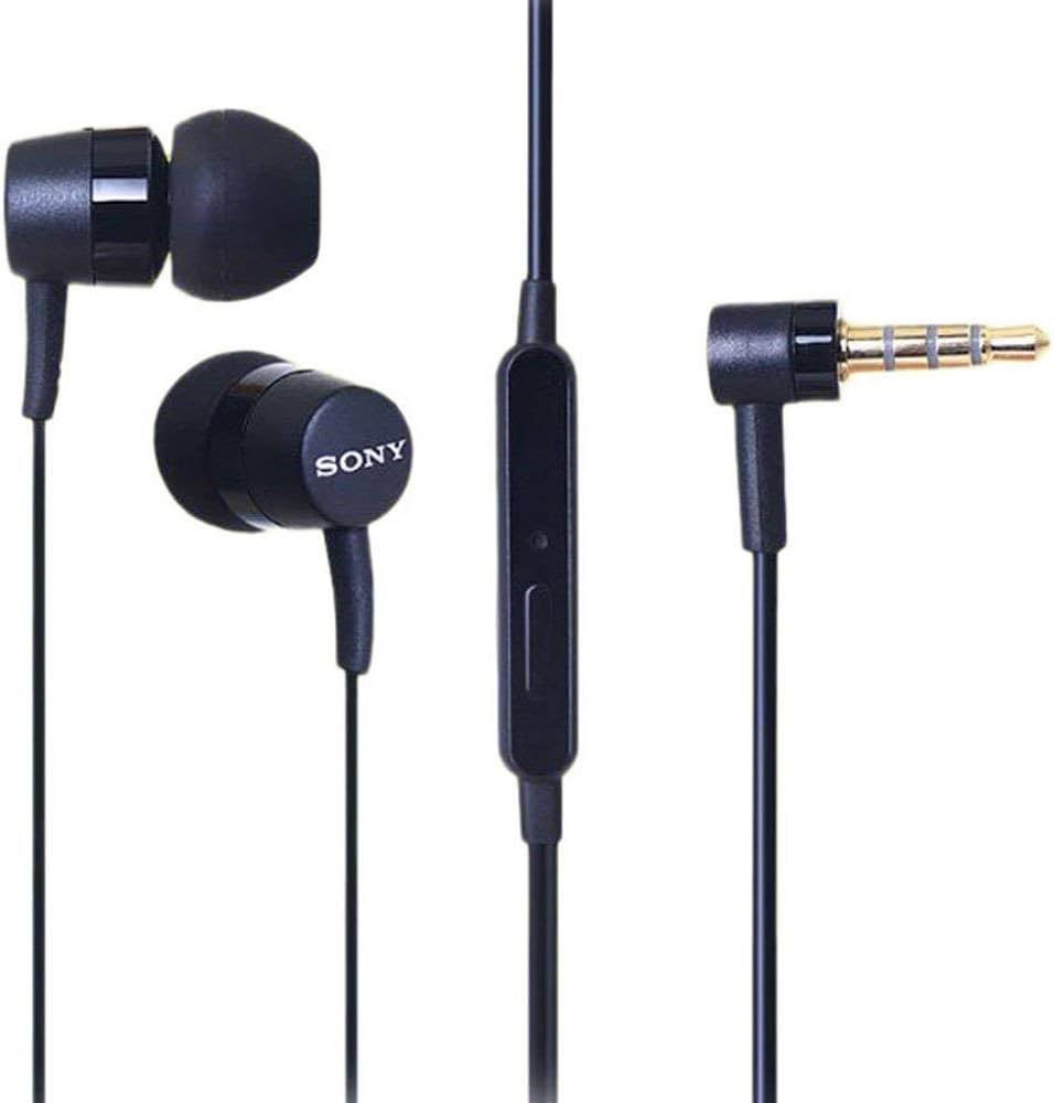 Official Sony MH750 In-Ear Stereo Headset Earphones Black – GB