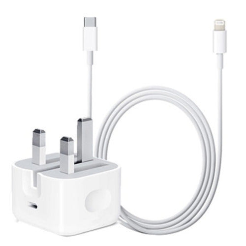 Official Apple iPhone 13 Fast Charger 20W and Cable GB Mobile Ltd