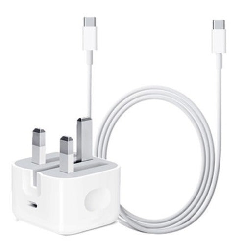 Official Apple iPad Air 13 (2024) Fast Charger 20W and Cable – GB