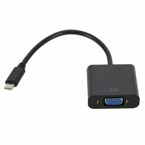 USB-C to VGA Adapter Black