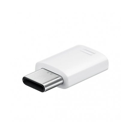 Official Samsung Micro USB to USB-C Adapter White