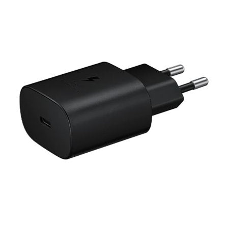 Official Samsung PD 25W EU Travel Charger Adapter Plug Only Black