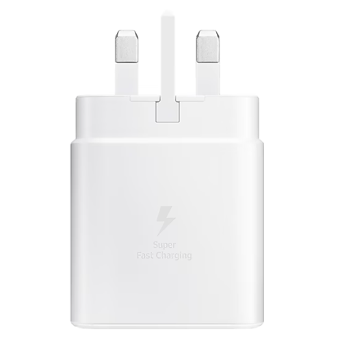 Official Samsung 45W Super Fast Wall Charger White Plug Only