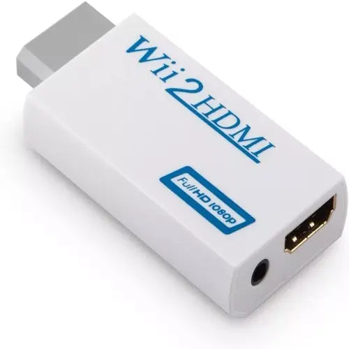 Wii TO HDMI Converter Wii2HDMI with 3.5mm Audio Video Output