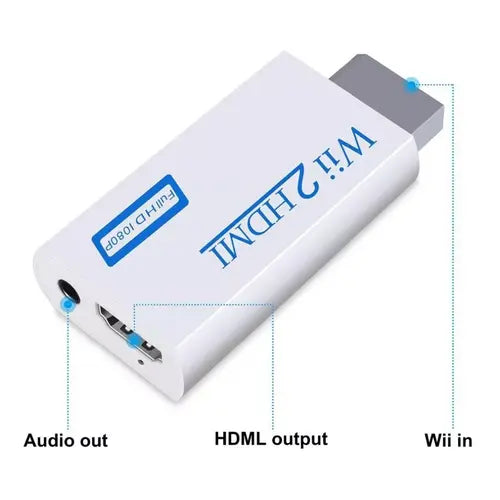 Mm Wii2hdmi Amazon Wii TO HDMI Converter Wii2HDMI With Audio Video
