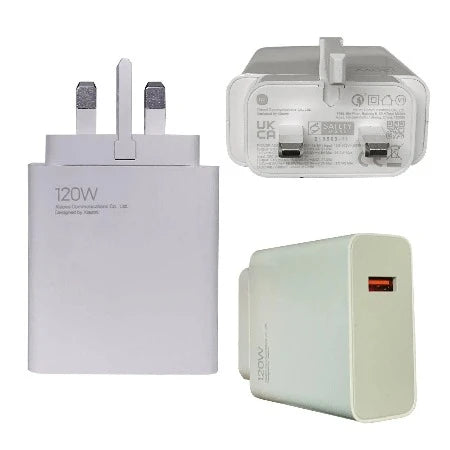Genuine Xiaomi 13 Ultra Fast Charger UK Plug Only 120W