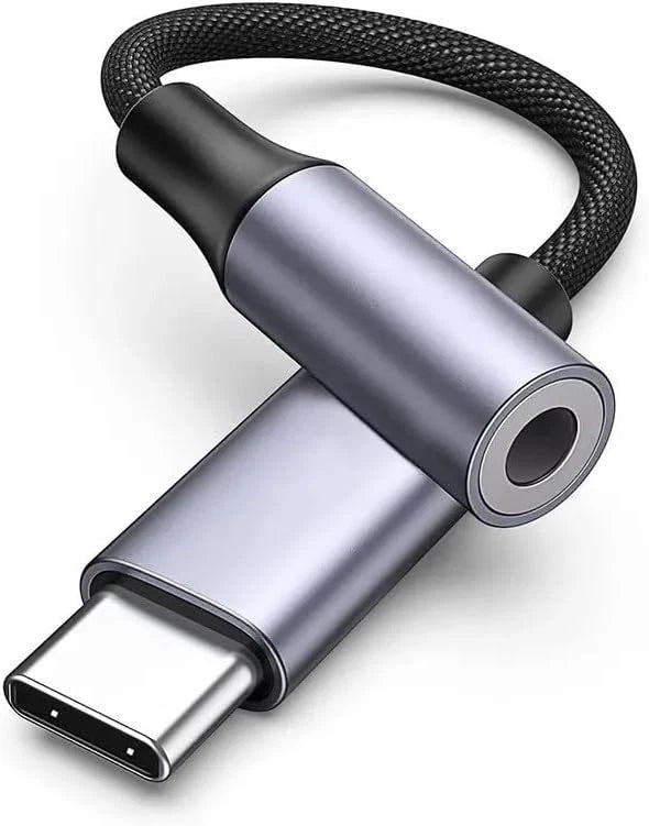 USB-C to 3.5mm Headphone Jack Adapter Type C Audio Cable