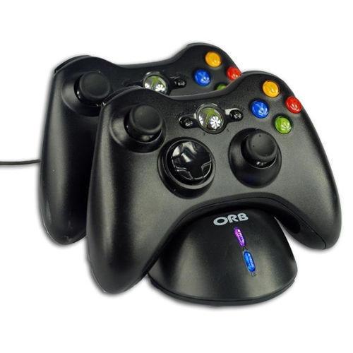 ORB XBox 360 Controller Dual Charge Dock and Battery Packs