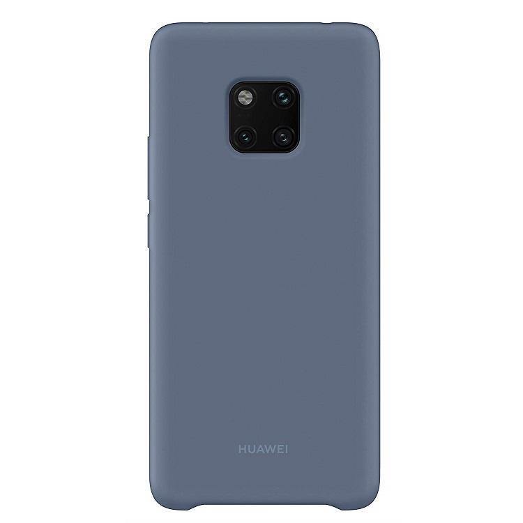 Genuine Huawei Mate 20 Pro Silicone Case Blue - GB Mobile Ltd
