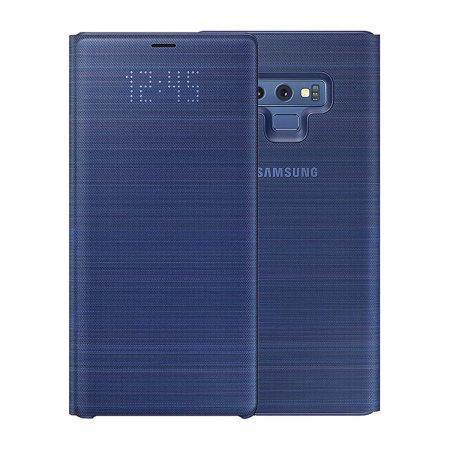 Official Samsung Galaxy Note 9 LED View Cover Case Blue - GB Mobile Ltd
