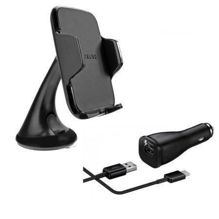 Samsung Summer Car Pack-Car Holder &Fast Car Charger with USB-C Cable - GB Mobile Ltd