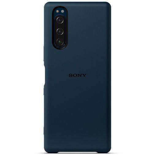Official Sony Xperia 5 Back Cover Case Blue SCBJ10 1320-1067 - GB Mobile Ltd