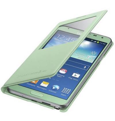 Samsung Galaxy Note 3 S-View Premium Cover Case - Mint Green - Uk Mobile Store