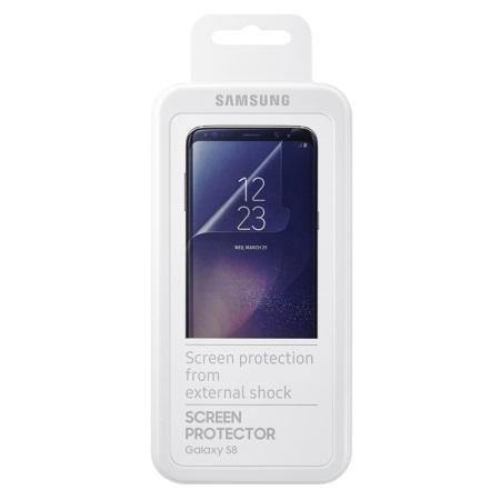 Official Samsung Galaxy S8 Screen Protector - Twin Pack - GB Mobile Ltd