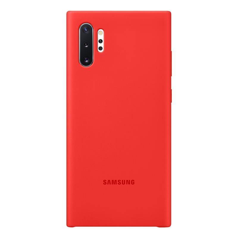 Official Samsung Galaxy Note 10 Plus Silicone Cover Case - Red - GB Mobile Ltd