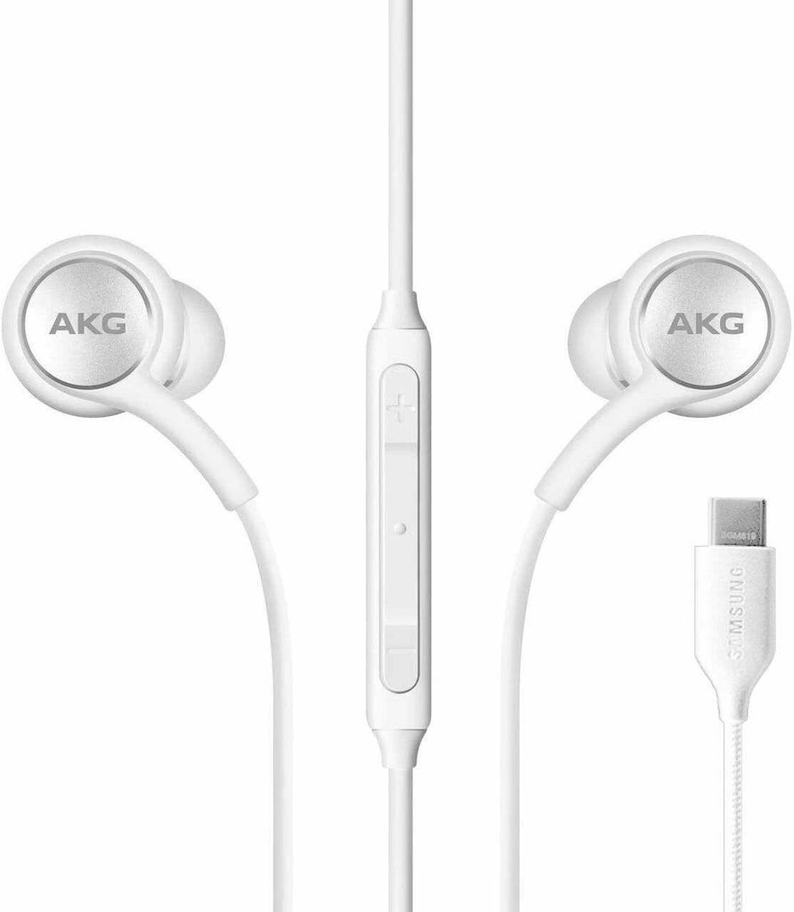 Official Samsung Galaxy S20 / S20 Plus AKG Type-C Headset Earphone Headphones White - Uk Mobile Store