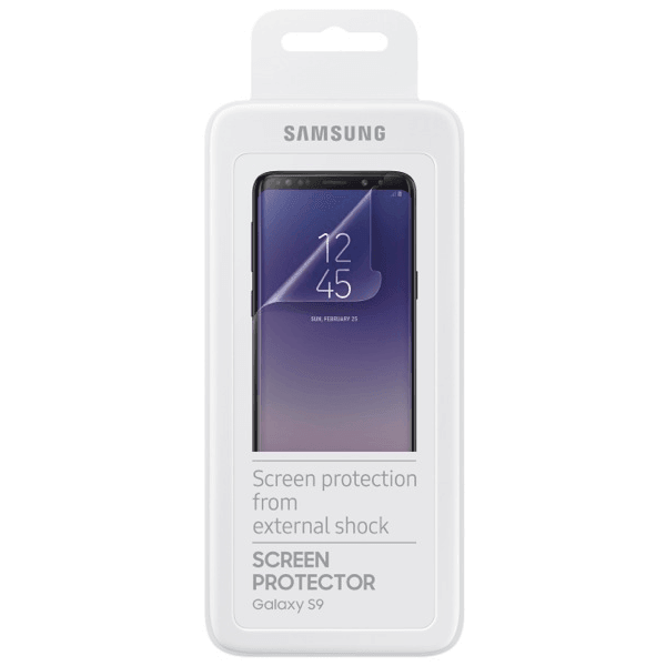 Official Samsung Galaxy S9 Screen Protector - Twin Pack - GB Mobile Ltd