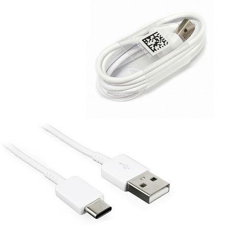 Official Samsung Galaxy M21 USB Type C Fast Charge Charger Cable White - Uk Mobile Store